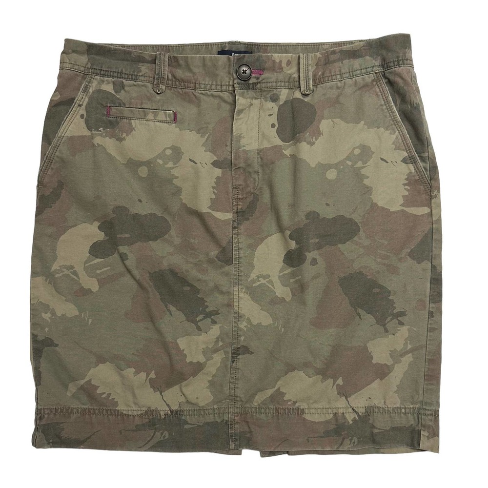 GAP Camouflage Skirt Size 12